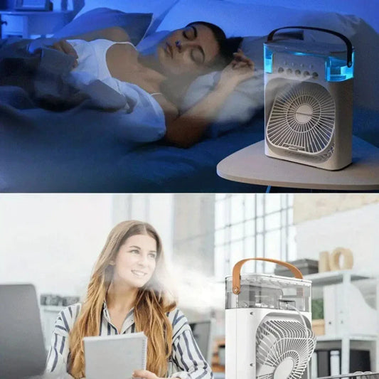 VENTILADOR 3 EN 1 ¡RELAJATE CON LA FRESCURA!