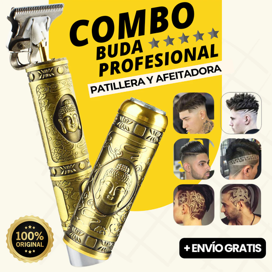 Combo Profesional BUDA Afeitadora y Barbera